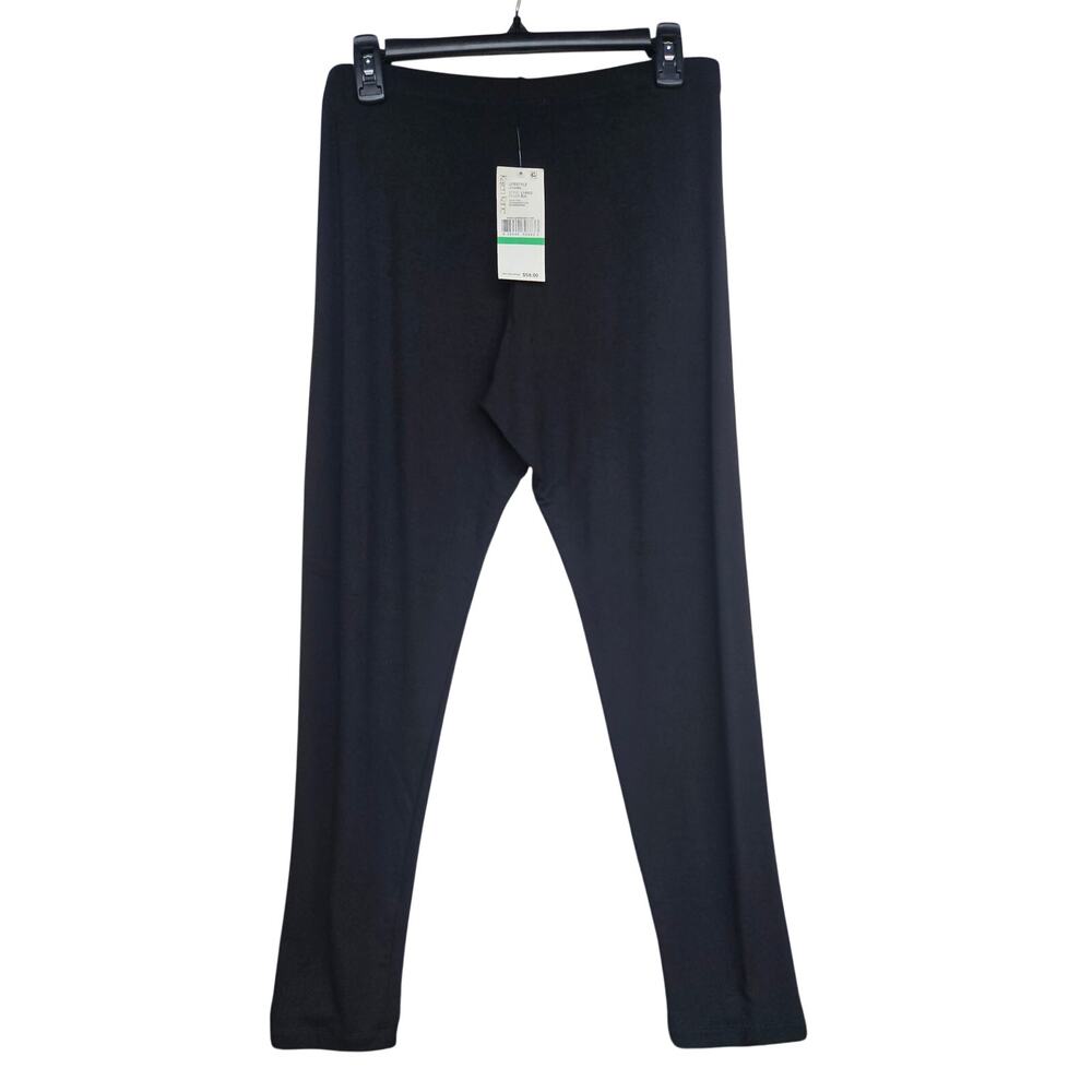NWT Karen Kane Butter Soft Leggings Black MSRP $58 Large Stretch 32/29 B-36 - Picture 2 of 4